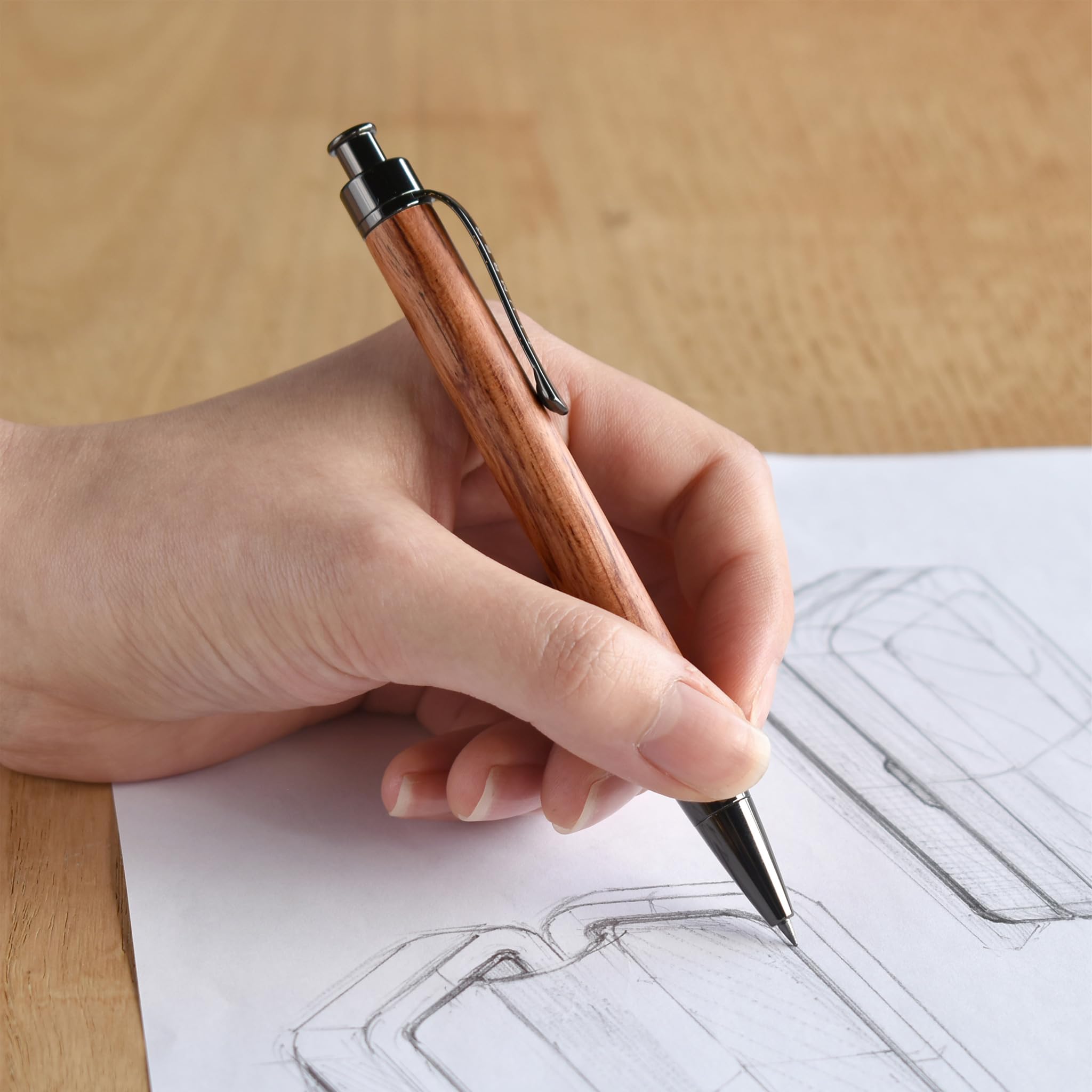 Amazon | 大人の鉛筆、高級木材の芯ホルダー「LEAD PENCIL 2mm」+